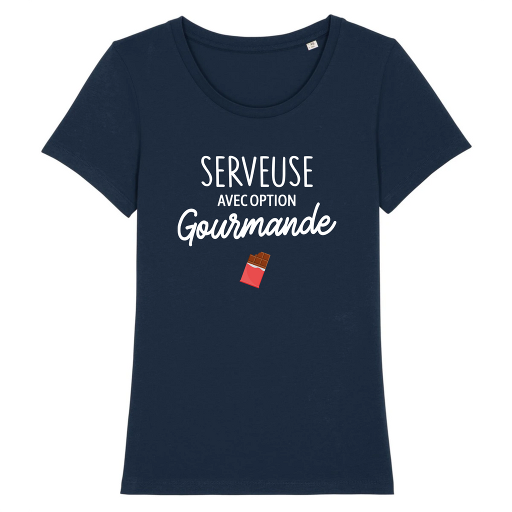 Serveuse avec option gourmande - Marine