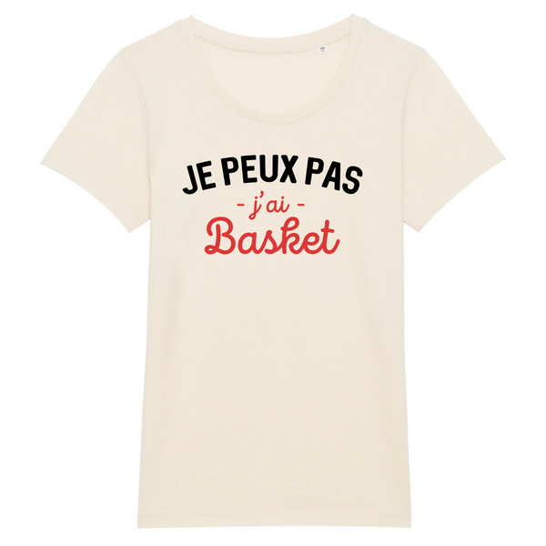 Je peux pas j`ai Basket - Naturel