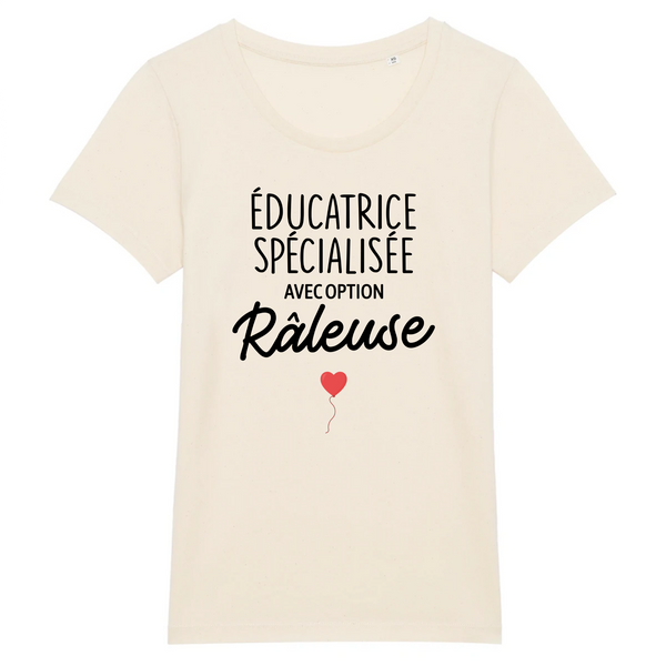 Éducatrice spécialisée avec option râleuse - Naturel