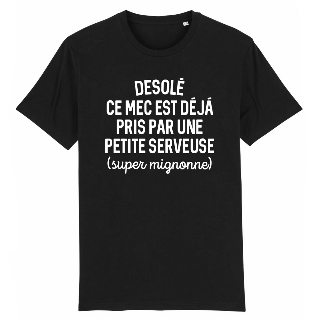Désolé ce mec est déjà pris - Serveuse - Noir