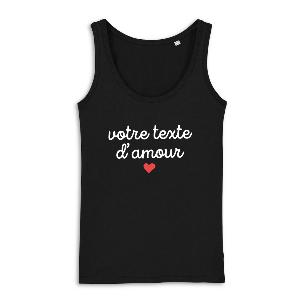 Votre texte d'amour - À Personnaliser - Noir
