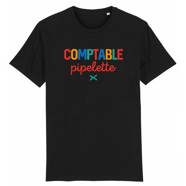 Comptable pipelette - Noir