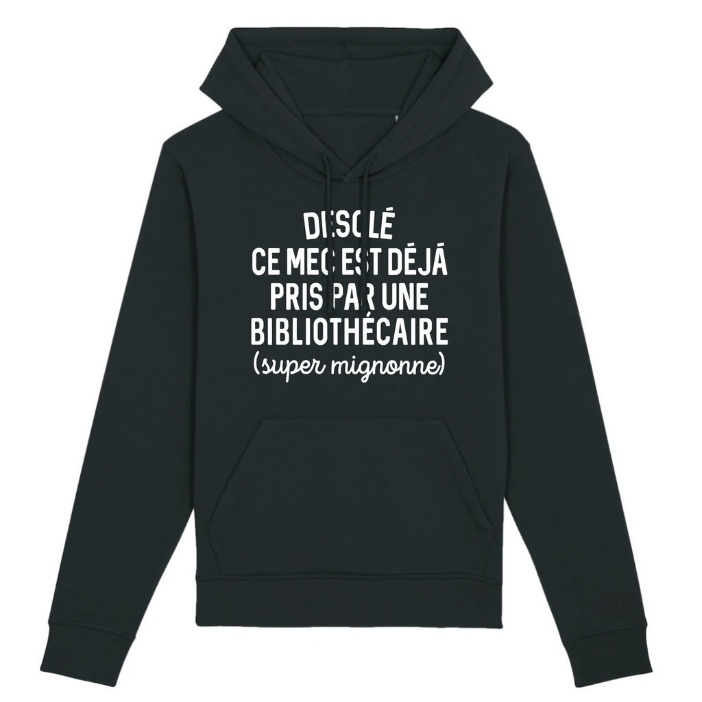 Désolé ce mec est déjà pris - Bibliothécaire - Noir