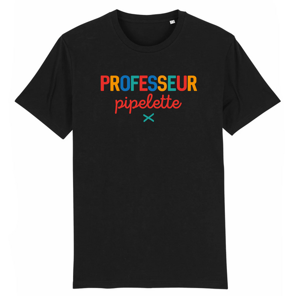 Professeur pipelette - Noir