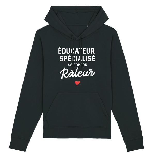 Éducateur spécialisé avec option râleur - Noir