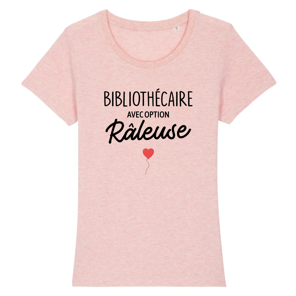 Bibliothécaire avec option râleuse - Rose
