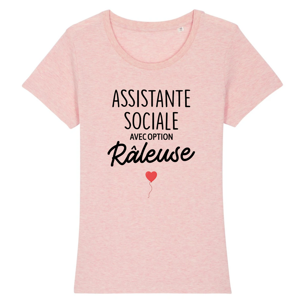 T-shirt Assistant(e) Social(e) avec Option Râleuse