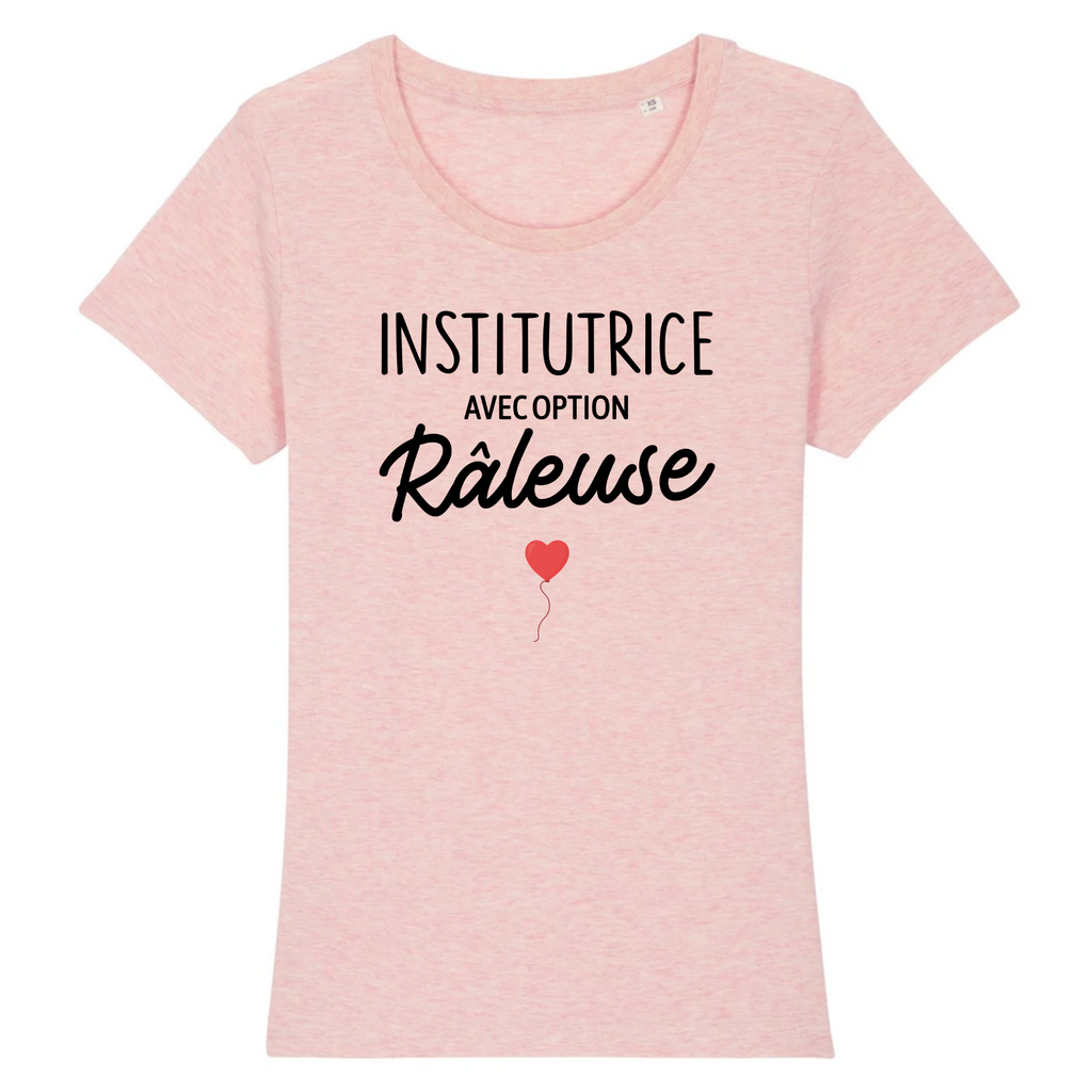 Institutrice avec option râleuse - Rose