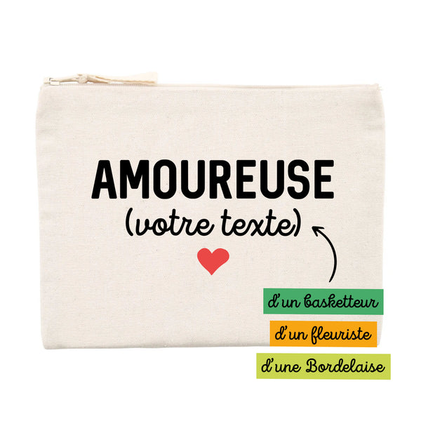 Amoureuse (votre texte) - À Personnaliser - Unique Beige