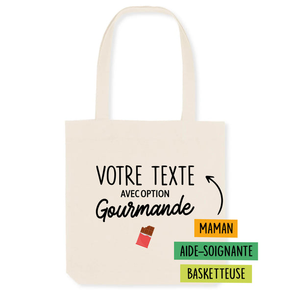 Votre texte avec option gourmande