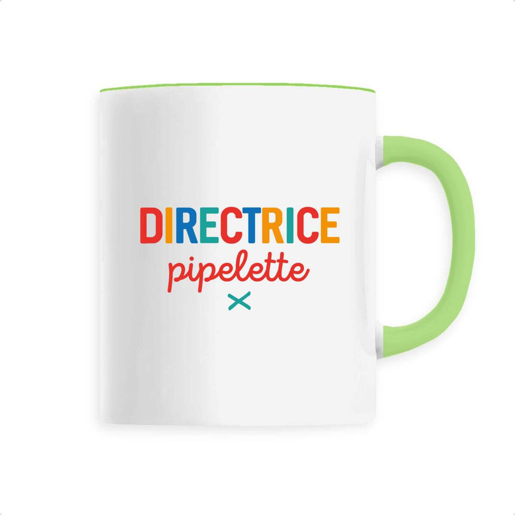 Directrice pipelette - Vert