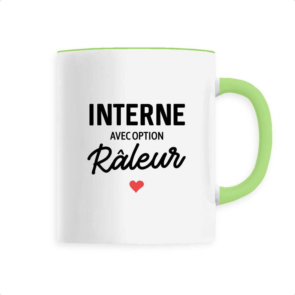 Interne avec option râleur - Vert