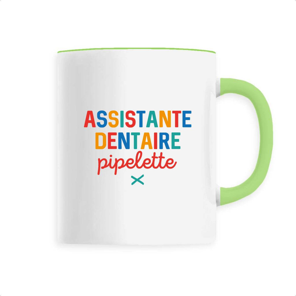 Assistante dentaire pipelette - Vert