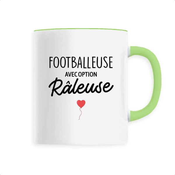 Footballeuse avec option râleuse