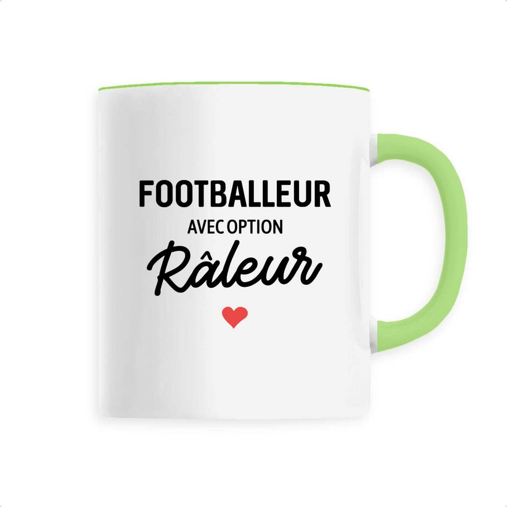 Footballeur avec option râleur