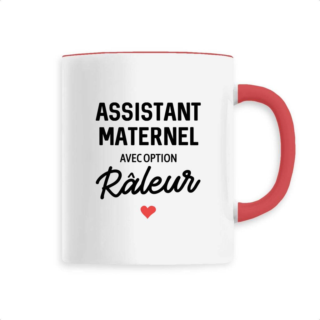 Assistant Maternel avec option râleur - Rouge