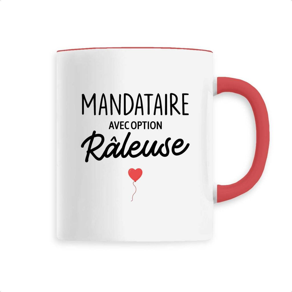 Mandataire avec option râleuse - Rouge