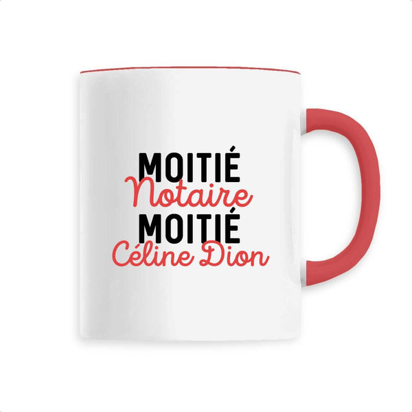 Moitié Notaire Moitié Céline Dion