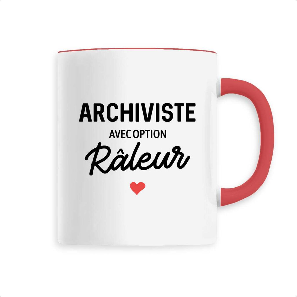 Archiviste avec option râleur - Rouge