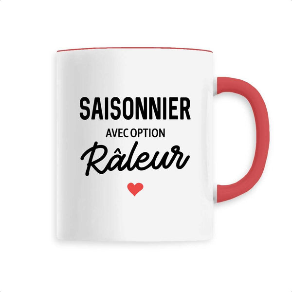 Saisonnier avec option râleur - Rouge