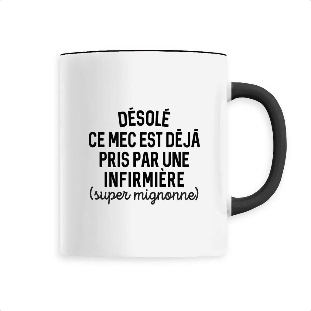 Désolé ce mec est déjà pris - Infirmière - Noir