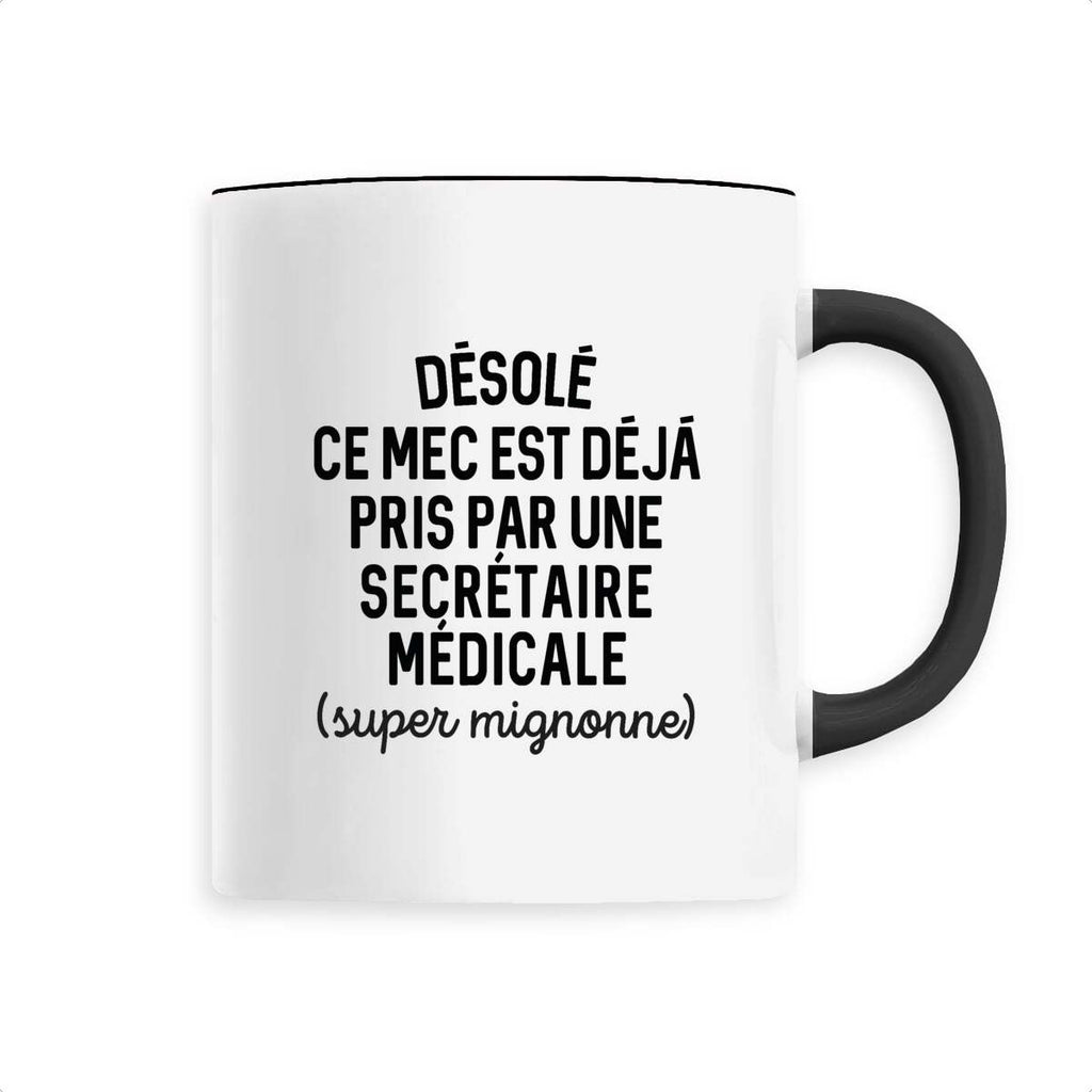 Désolé ce mec est déjà pris - Secrétaire médicale - Noir