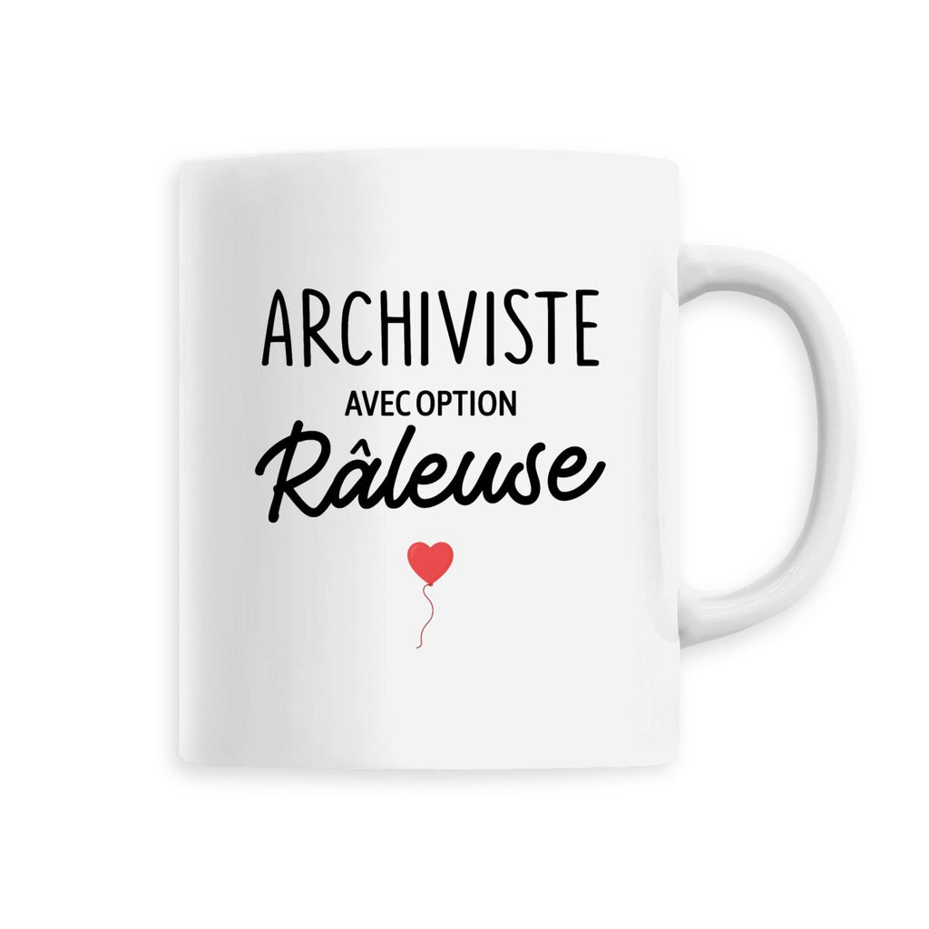 Archiviste avec option râleuse - Blanc