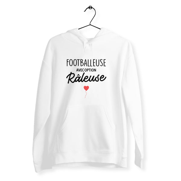 Footballeuse avec option râleuse