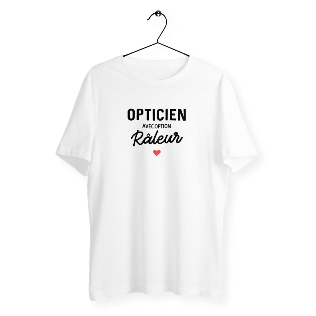 Opticien avec option râleur - Blanc