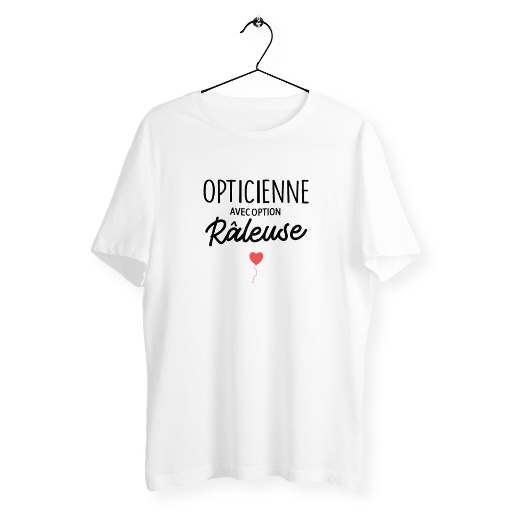 Opticienne avec option Râleuse - Blanc