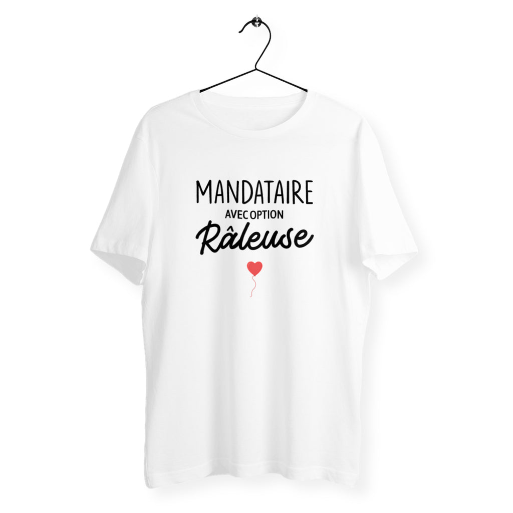 Mandataire avec option râleuse - Blanc