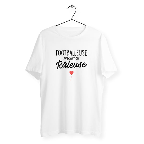 Footballeuse avec option râleuse