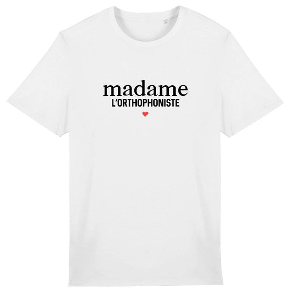 Madame l'Orthophoniste - Blanc