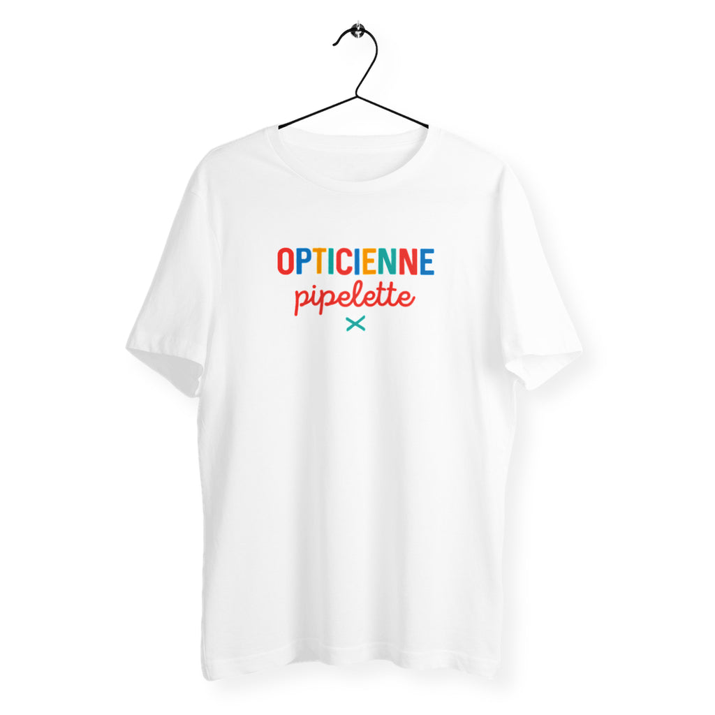 Opticienne pipelette - Blanc