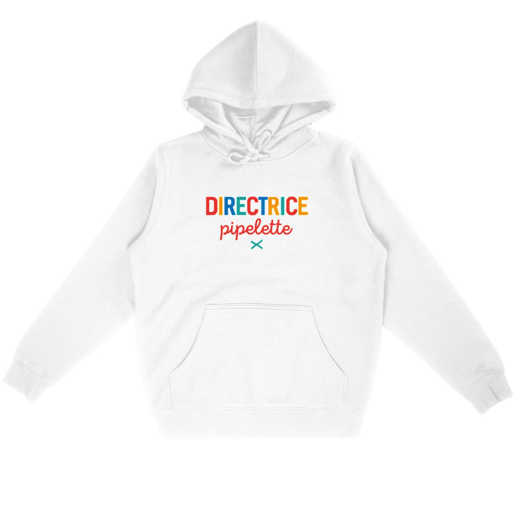 Directrice pipelette - Blanc