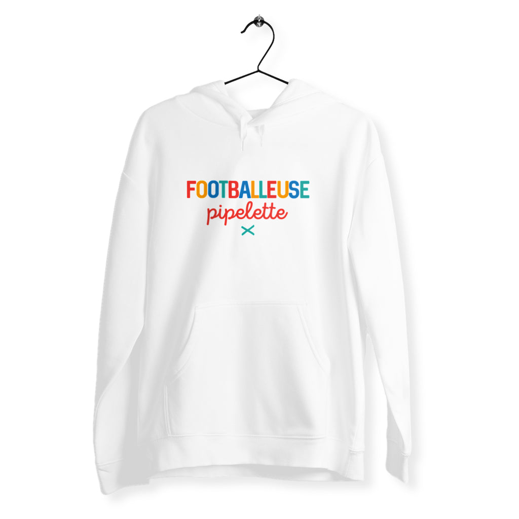 Footballeuse pipelette - Blanc