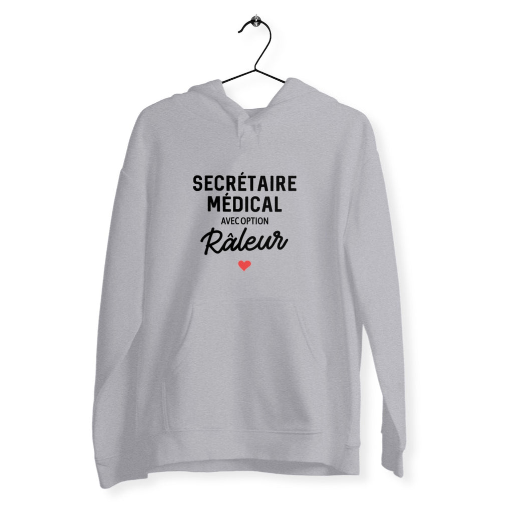 Secrétaire médical avec option Râleur - Gris