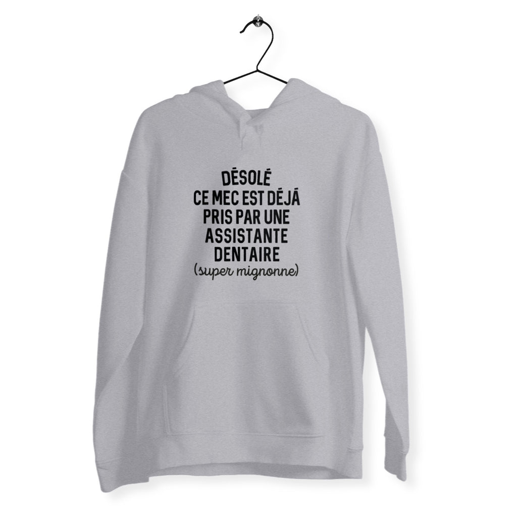 Désolé ce mec est déjà pris - Assistante dentaire - Gris
