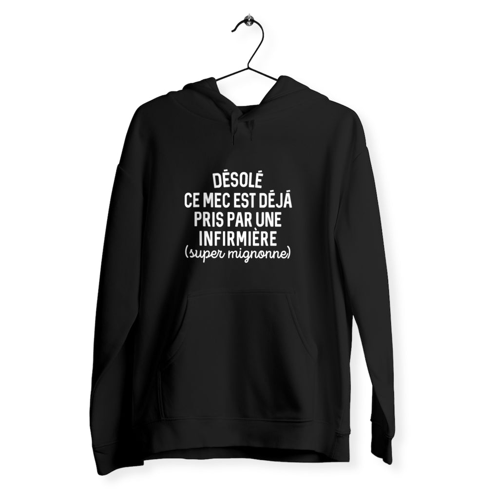 Désolé ce mec est déjà pris - Infirmière - Noir