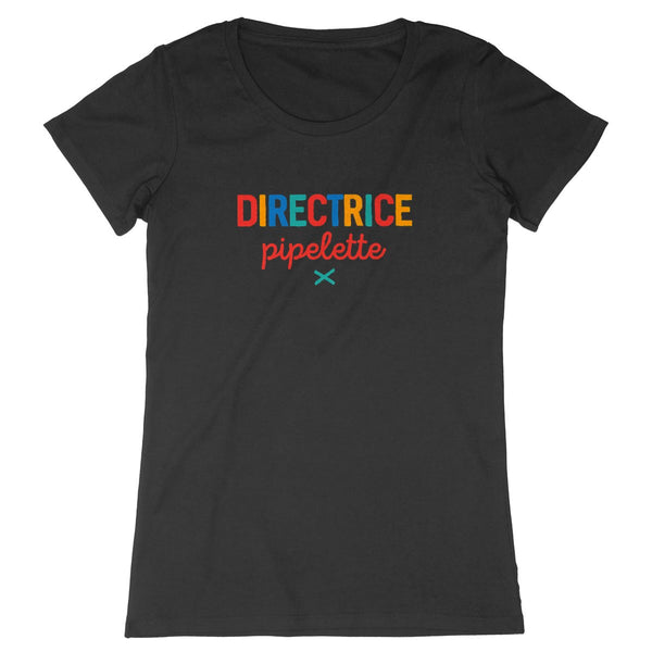 Directrice pipelette - Noir