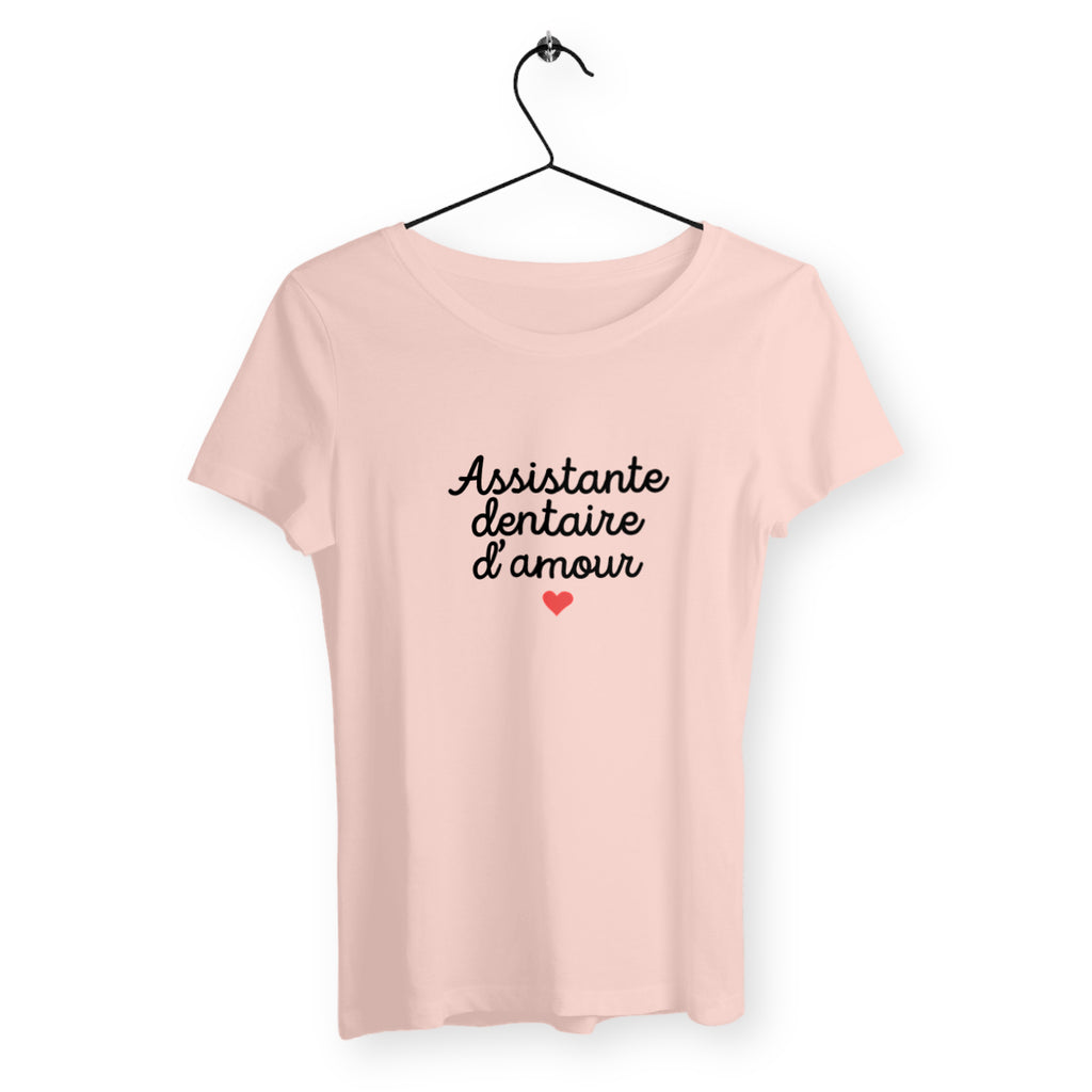 Assistante dentaire d'amour - Rose chiné