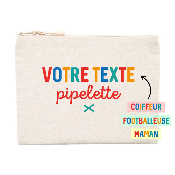 Votre texte pipelette - À Personnaliser - Unique Beige