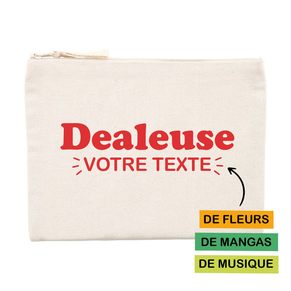 Dealeuse votre texte - Unique Beige