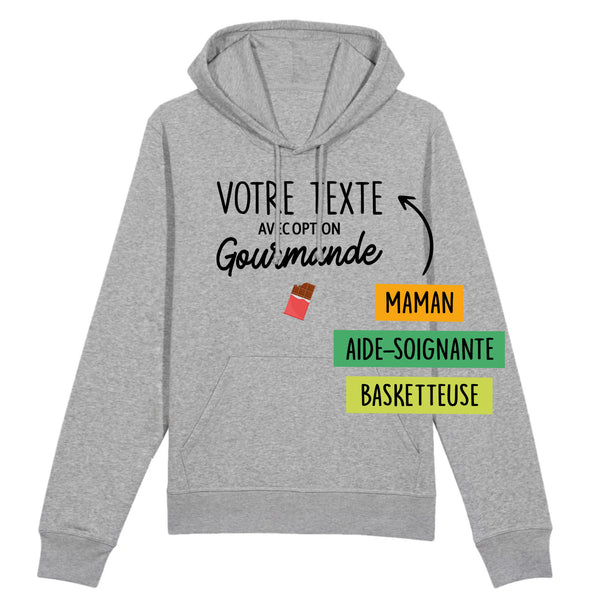 Votre texte avec option gourmande - XS Gris