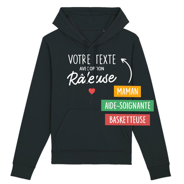 Votre texte avec option râleuse - À Personnaliser - XS Noir