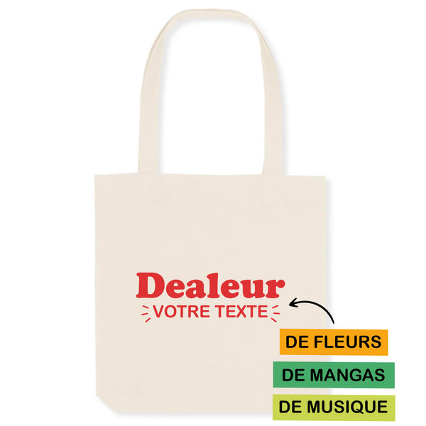 Dealeur votre texe - Unique Blanc