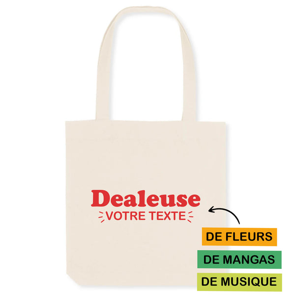 Dealeuse votre texte - Unique Blanc