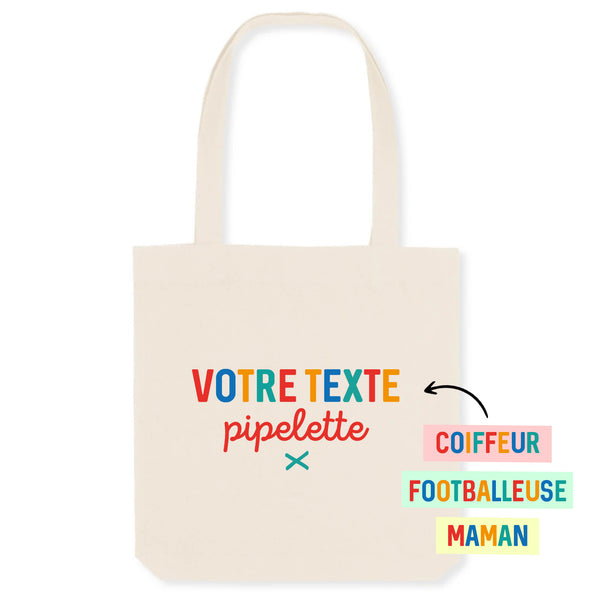 Votre texte pipelette - À Personnaliser - Unique Blanc