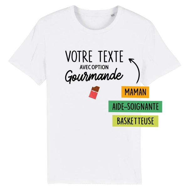 Votre texte avec option gourmande - XS Blanc
