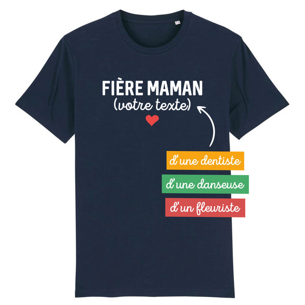 Fière maman (votre texte) - À Personnaliser - XS Marine